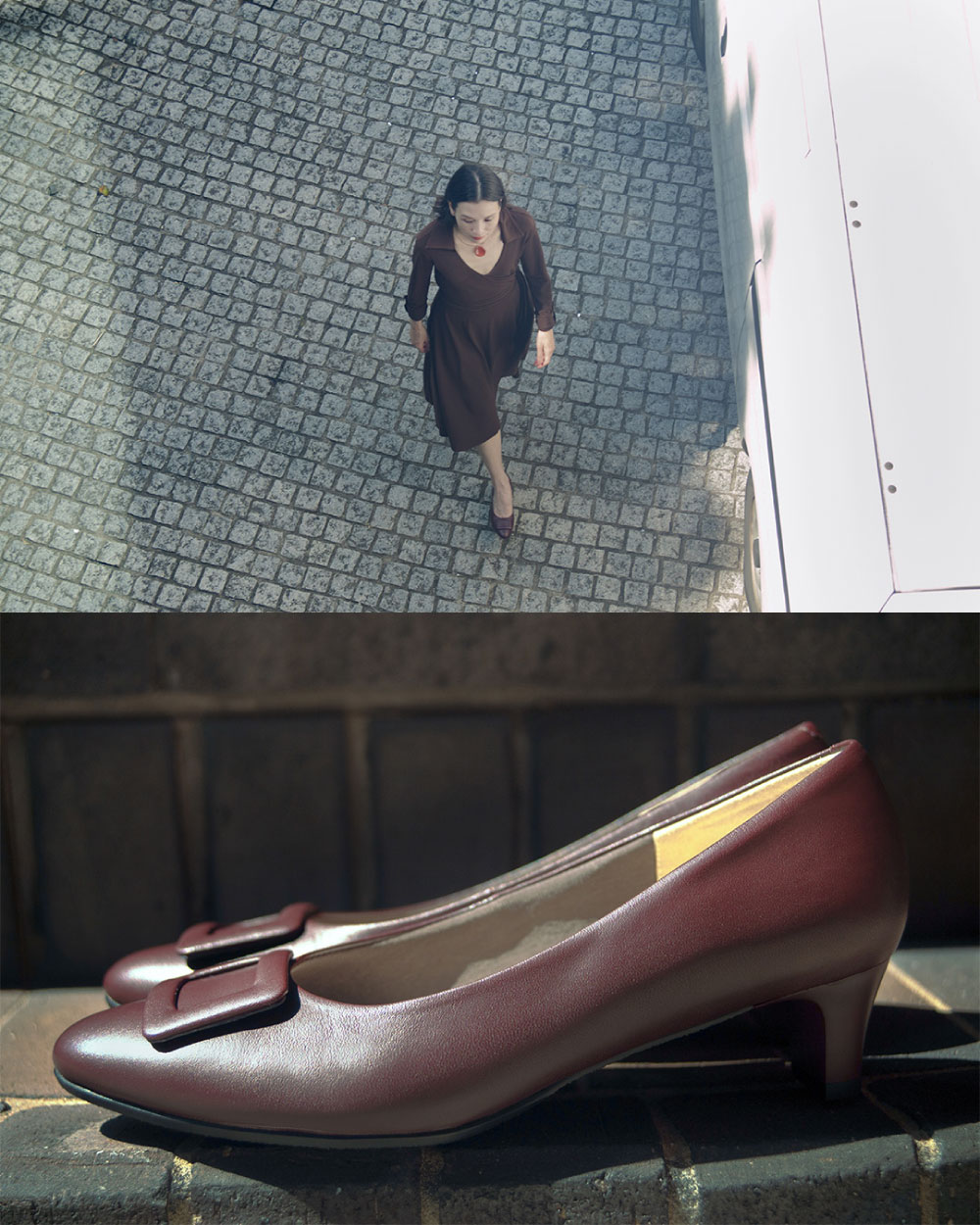 BEAUFIT｜SQUARE-BUCKLE PUMPS ⎯ スクエアバックルパンプス