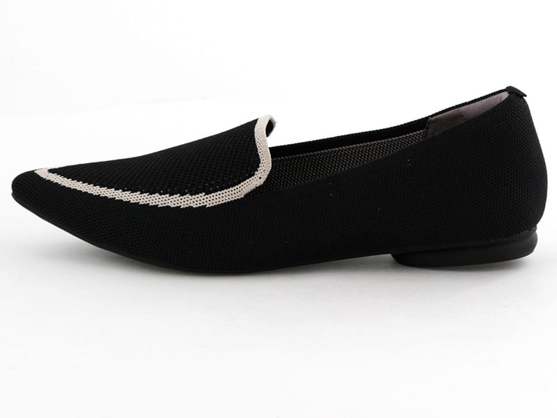 ニットフラットパンプス