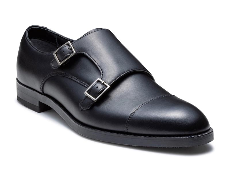 REGAL 707R ゴアテックス ダブルモンクストラップ 27cm ブラック REGAL ダブルモンク GORE-TEX（27JLCC） | 靴のリーガル