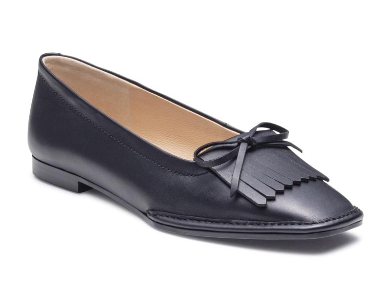 キルトフラットシューズ