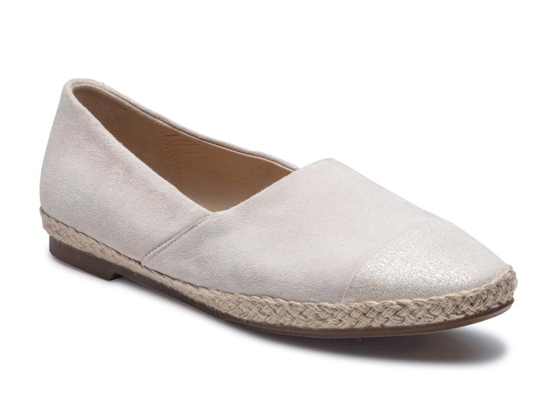 エスパドリーユ調スリッポン