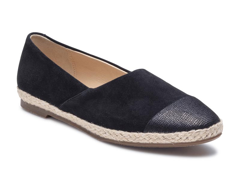 エスパドリーユ調スリッポン