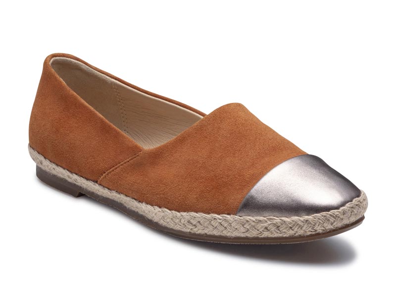 エスパドリーユ調スリッポン