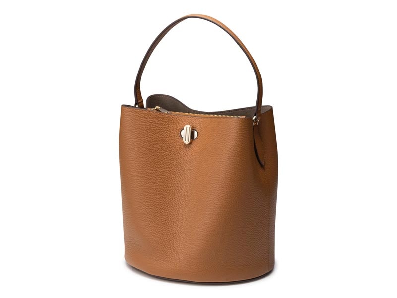 レザー2WAYバケットバッグ
