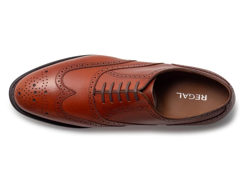 ウイングチップ（革底）