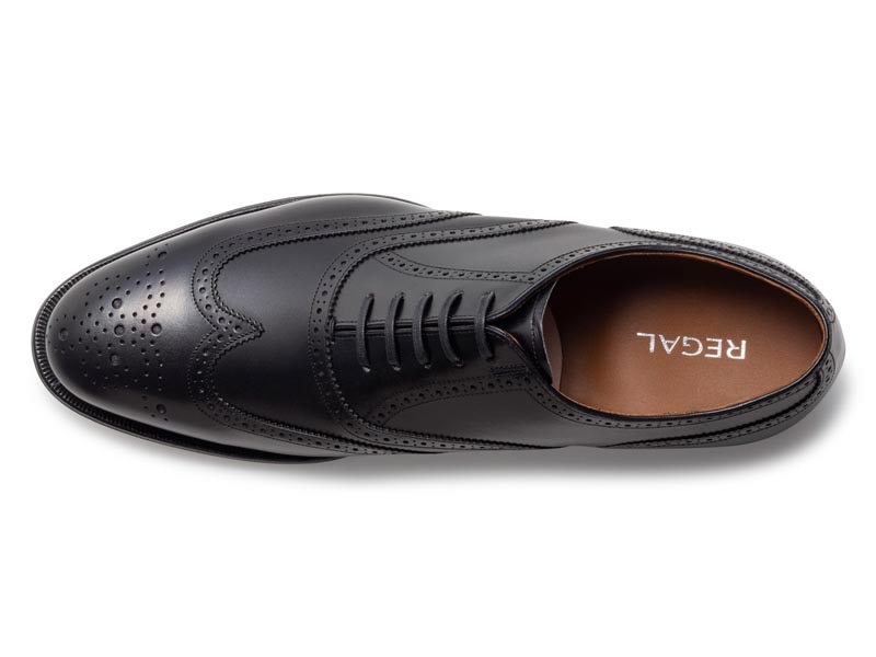 ウイングチップ（革底）