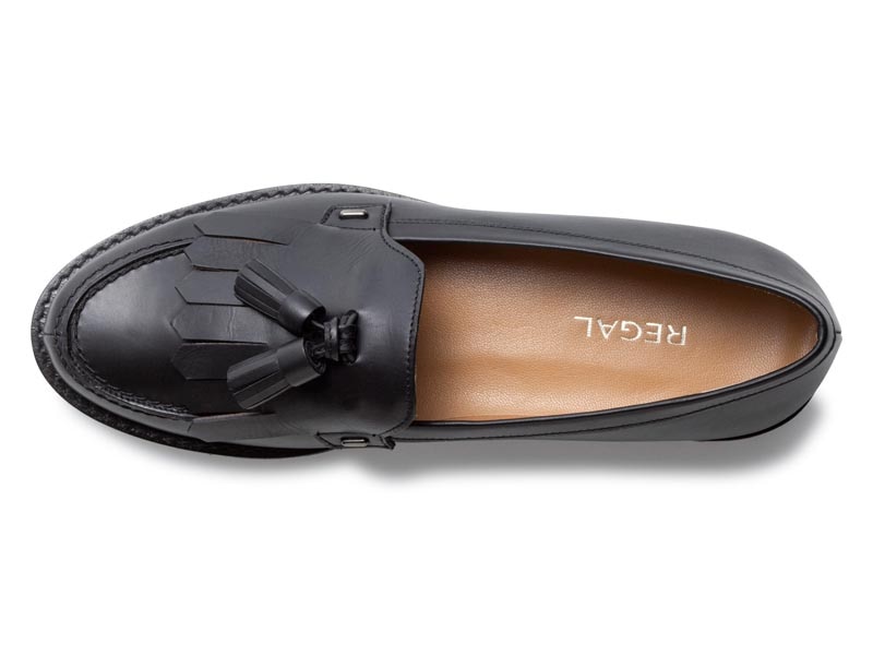 キルトタッセルローファー