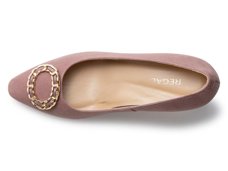 バックルパンプス