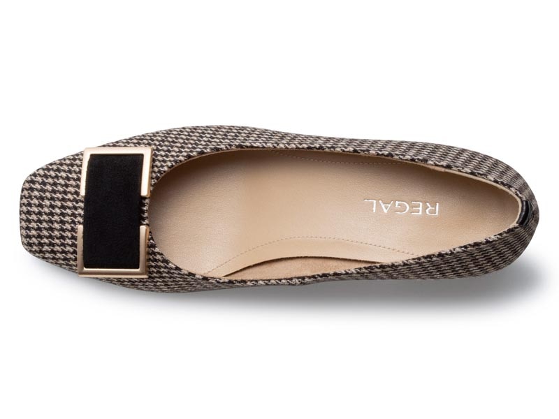 スクエアトウパンプス