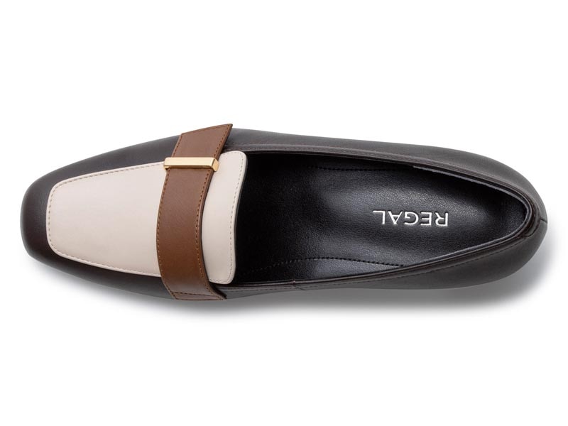 晴雨兼用ヒールローファー