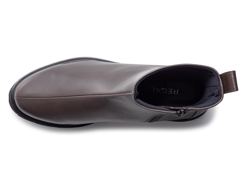 トラックソールショートブーツ