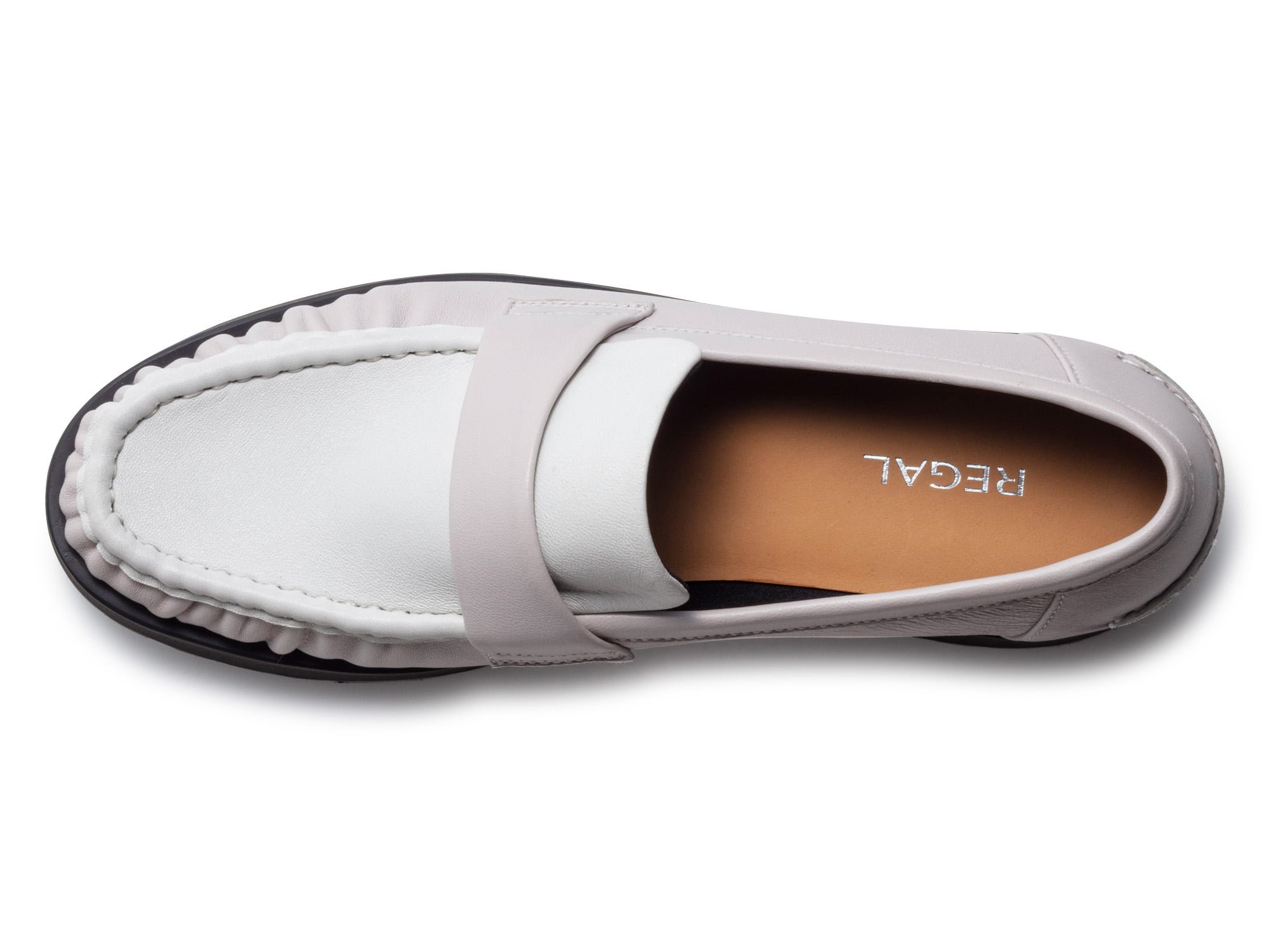 ギャザーローファー