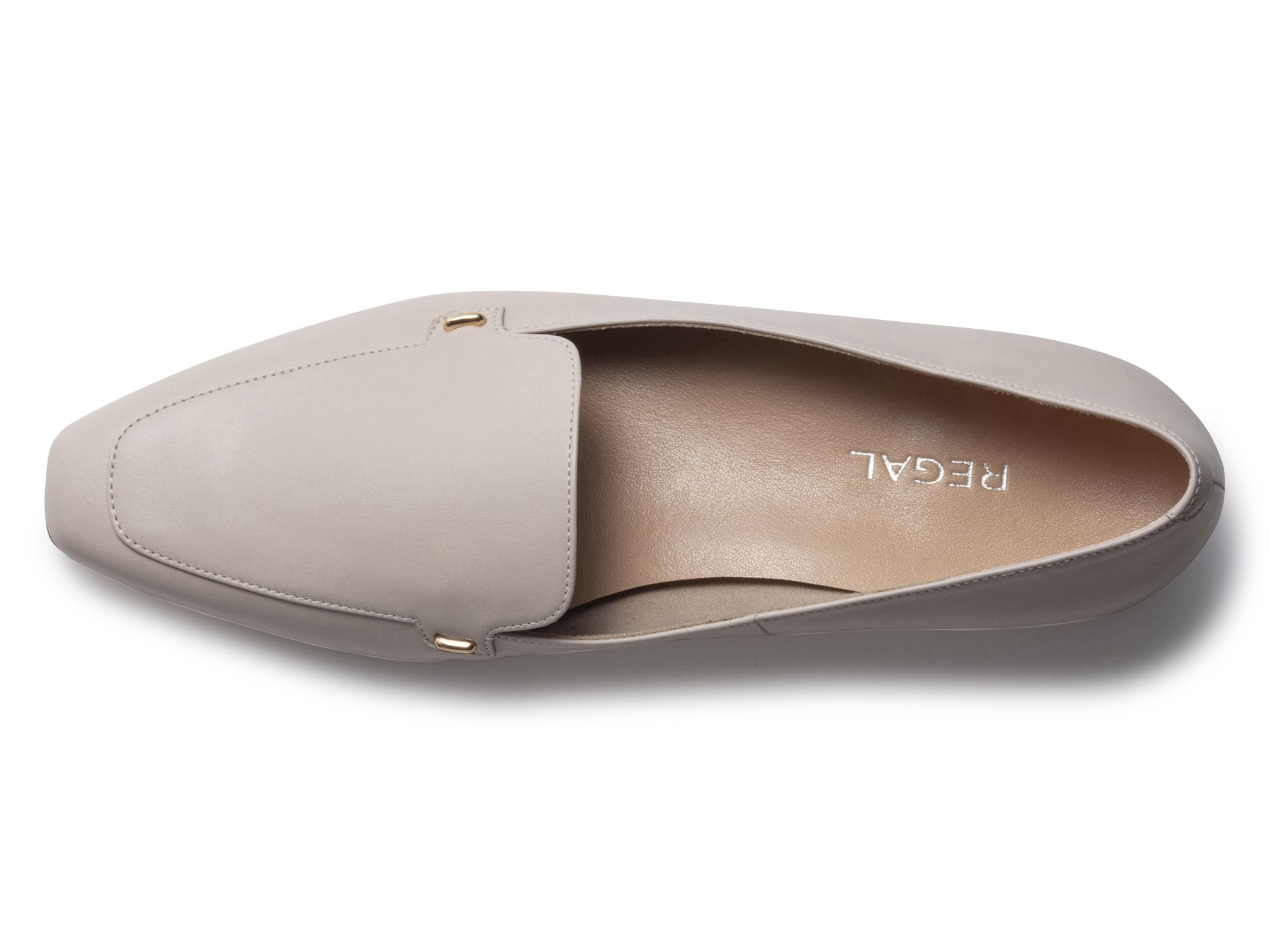 晴雨兼用モカフラットパンプス