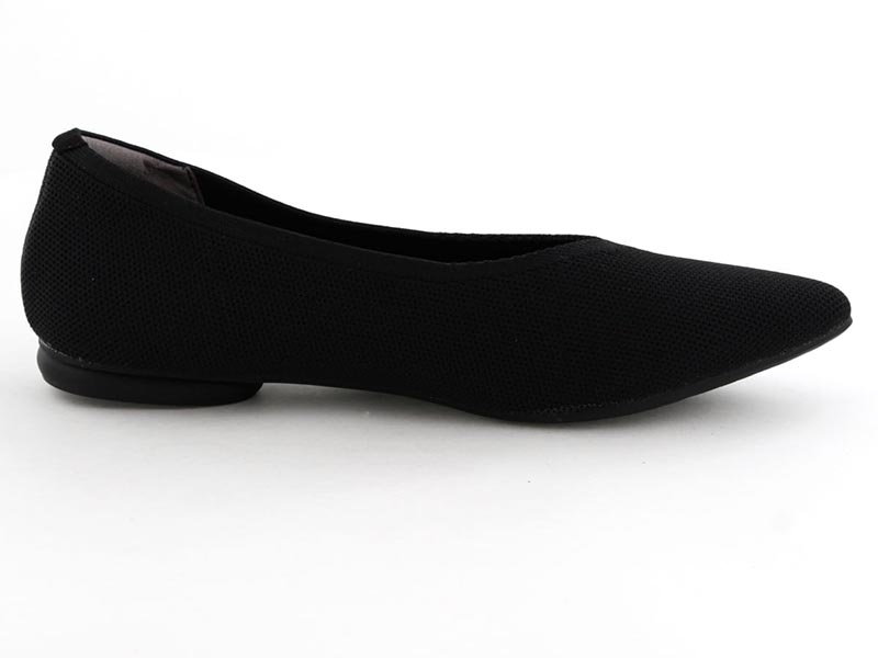 バイカラーニットパンプス