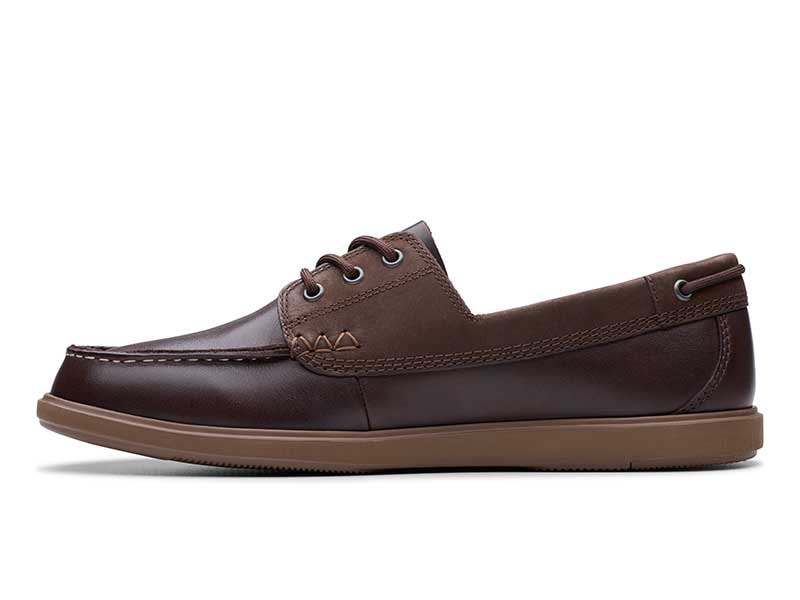 Bratton Boat / ブラットンボート （ダークタンレザー） -Clarks