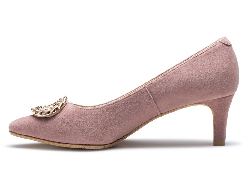 バックルパンプス