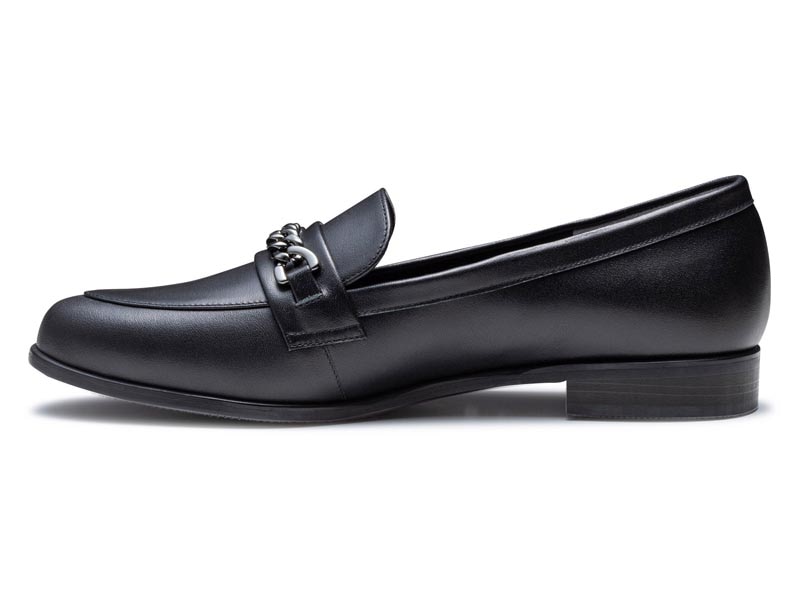 晴雨兼用チェーンローファー