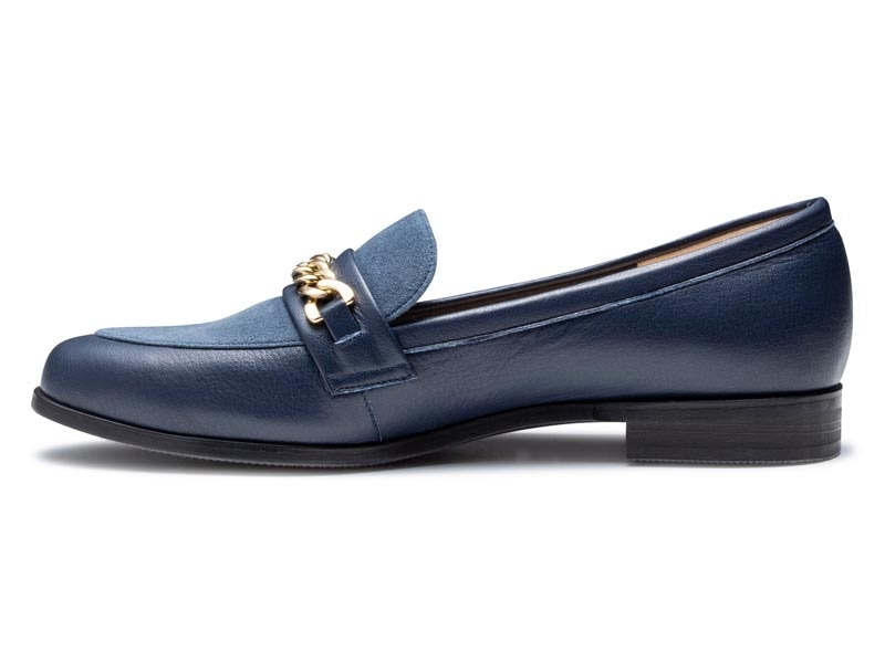 晴雨兼用チェーンローファー