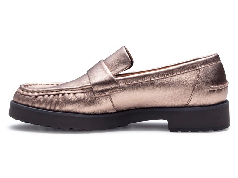 ギャザーローファー