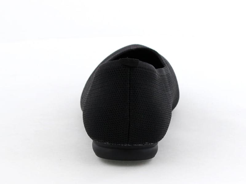 バイカラーニットパンプス