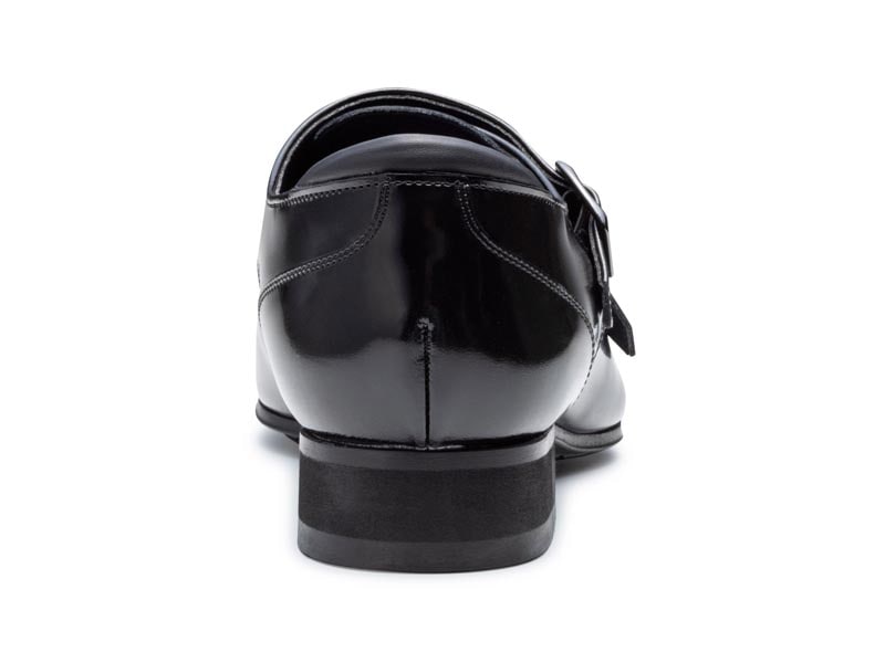 ダブルモンクストラップ（スクラッチタフレザー）