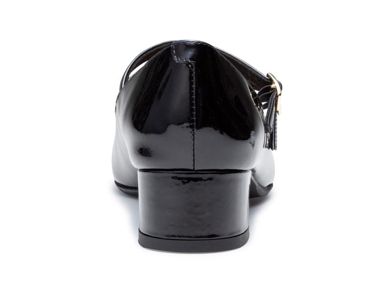 ダブルストラップパンプス