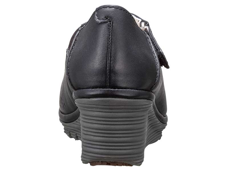 ストラップウエッジシューズ