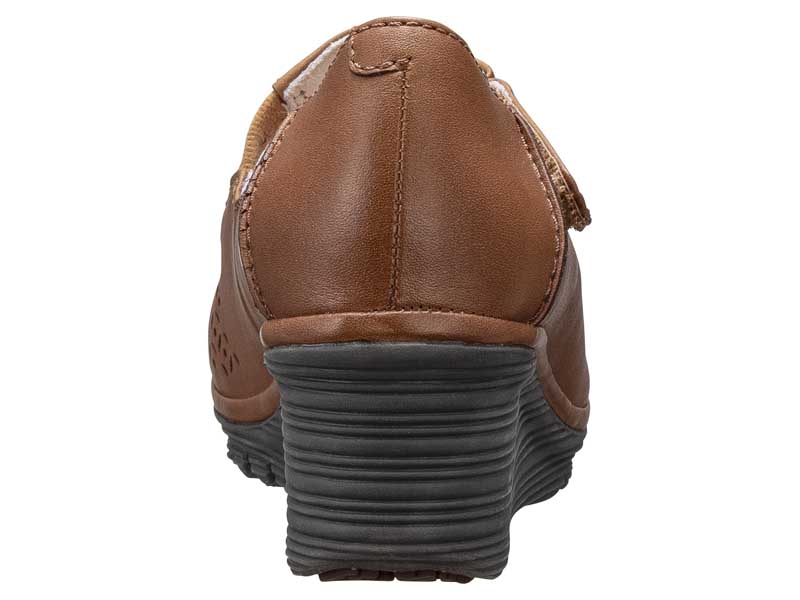 ストラップウエッジシューズ