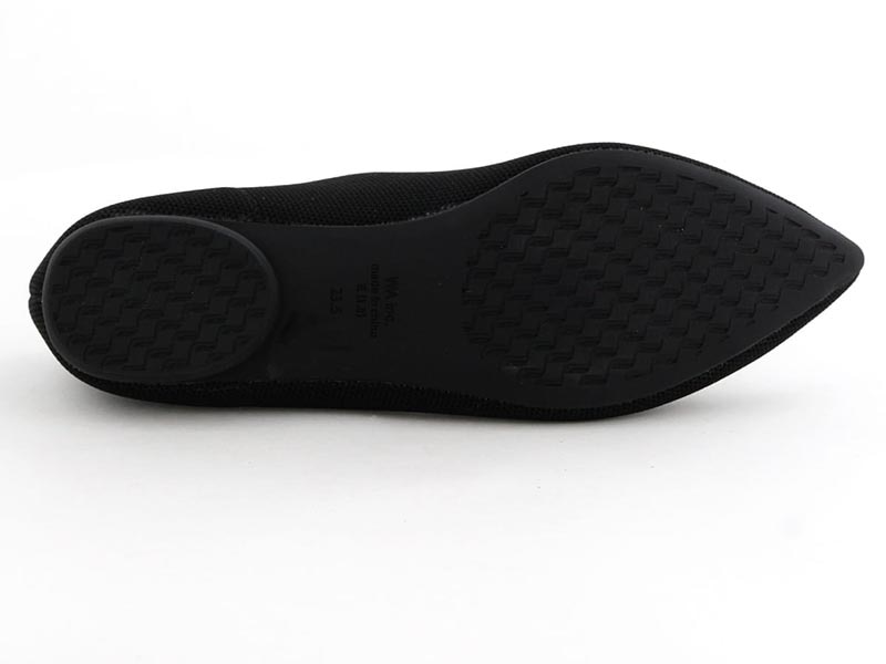 ニットフラットパンプス