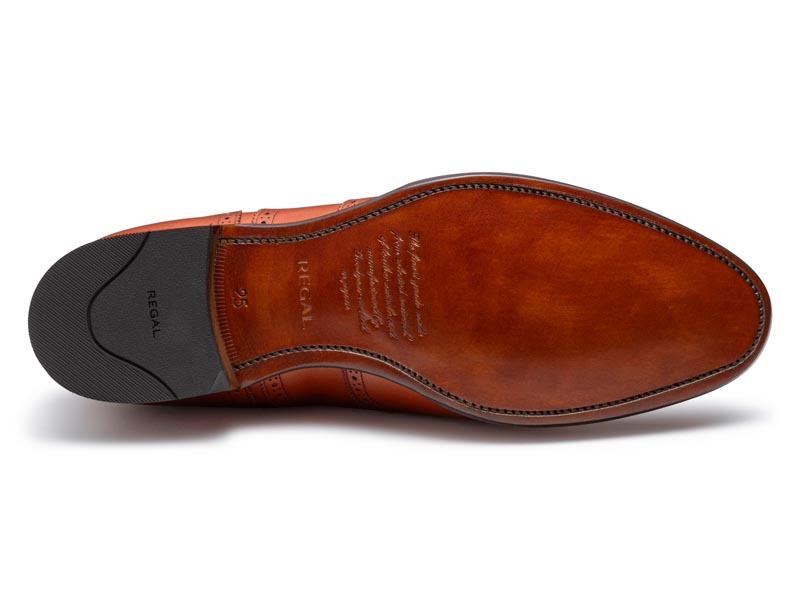 ウイングチップ（革底）