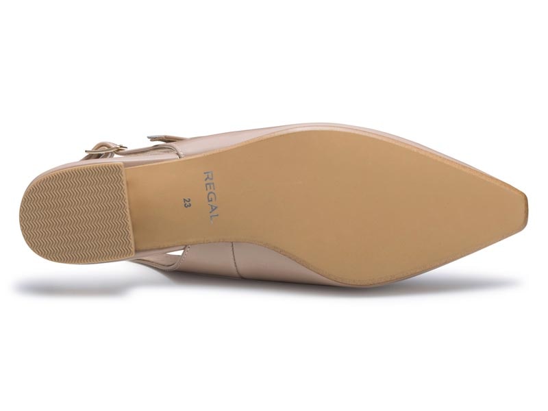 ストラップバックベルトパンプス