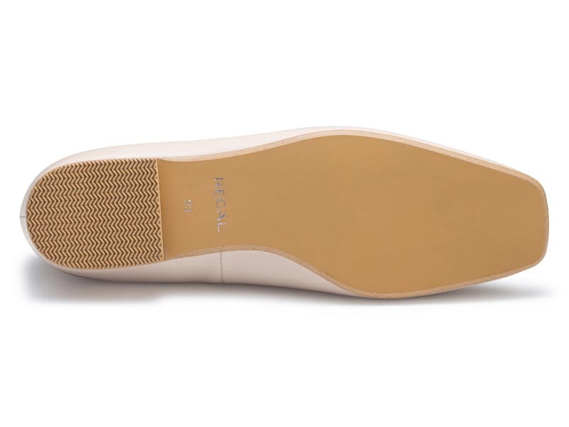 スクエアトウフラットシューズ