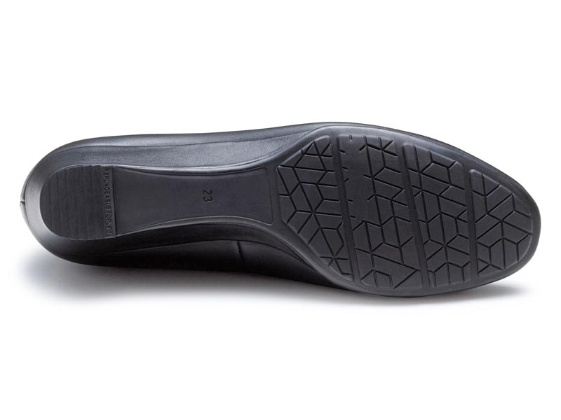 ウエッジパンプス