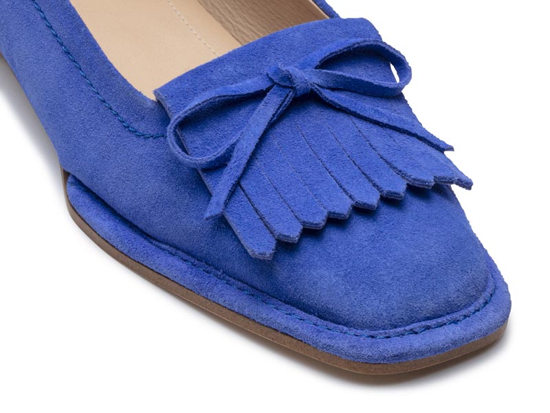 キルトフラットシューズ