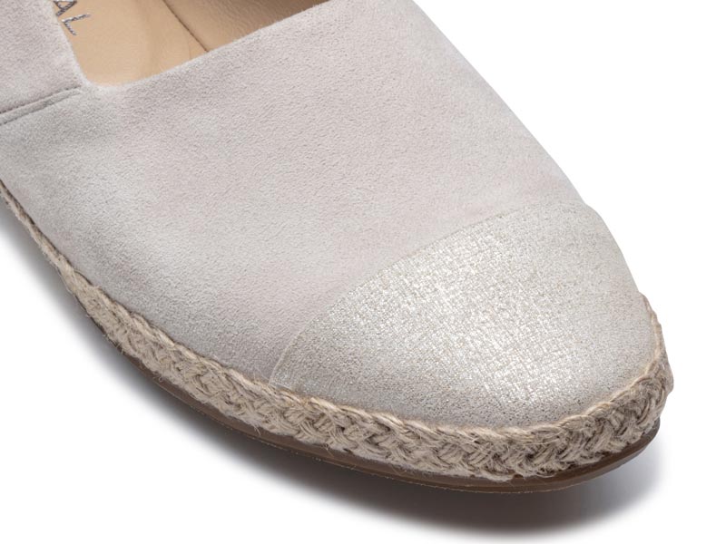 エスパドリーユ調スリッポン