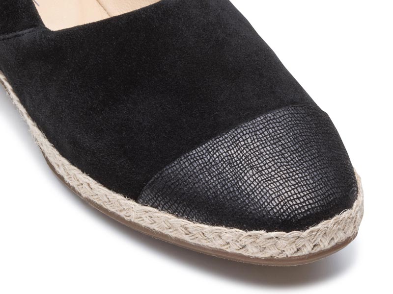 エスパドリーユ調スリッポン