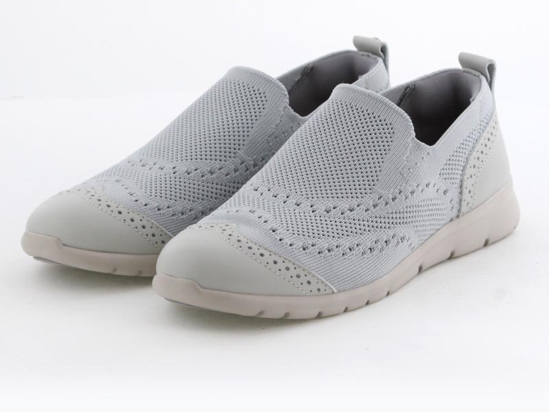 メッシュニットスリッポン