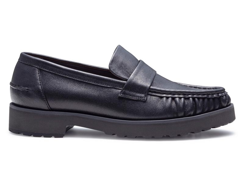 ギャザーローファー