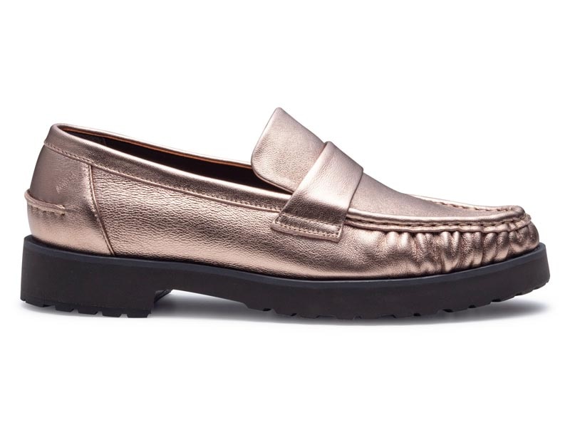 ギャザーローファー