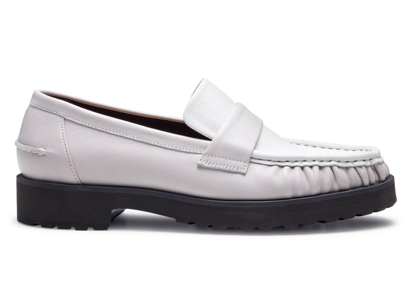 ギャザーローファー