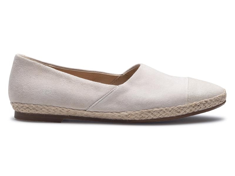 エスパドリーユ調スリッポン