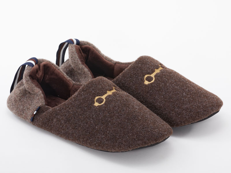 【MOONBAT×REGAL】ナストロ(Nastro)ビット刺繍 ユニセックス2WAYルームシューズ