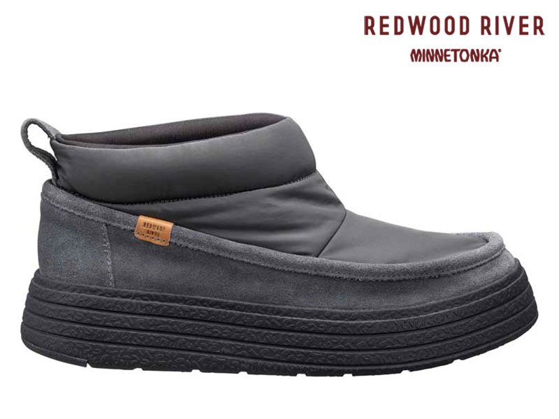 M11CAE 【REDWOOD RIVER×MINNETONKA(R)】ショートブーツ グレー