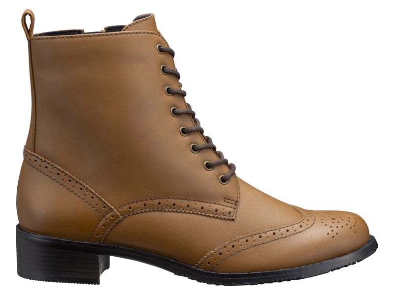 S16CAH レースアップブーツ ライトブラウン