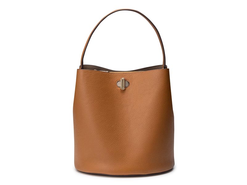 レザー2WAYバケットバッグ