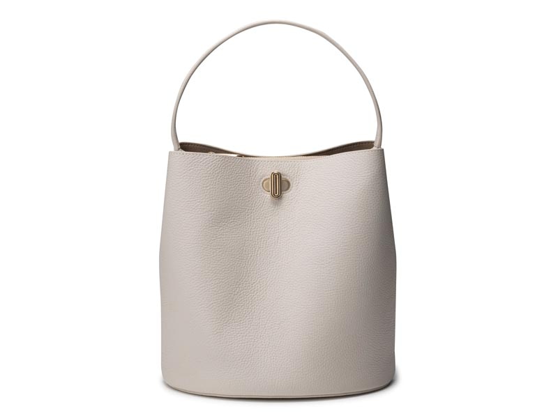 レザー2WAYバケットバッグ