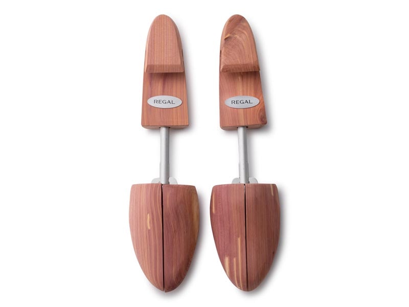 リーガルレッドシダーシューツリー（バネ式）- 紳士靴用