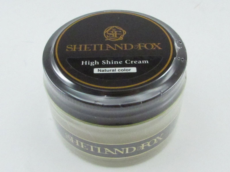 SHETLANDFOX ハイシャインクリーム(ツヤ出し専用)