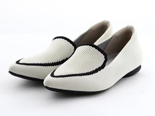 ニットフラットパンプス