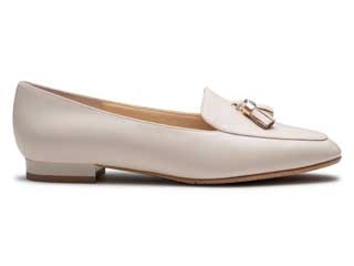 晴雨兼用タッセル付きパンプス